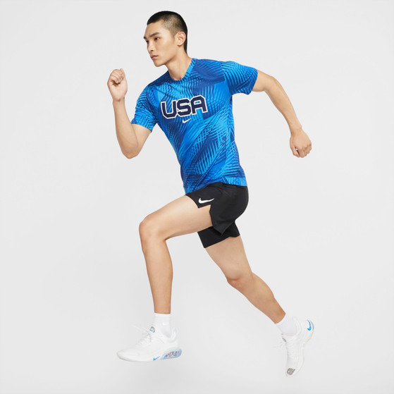 Nike Tee T-Shirt Mixed Relays Damen