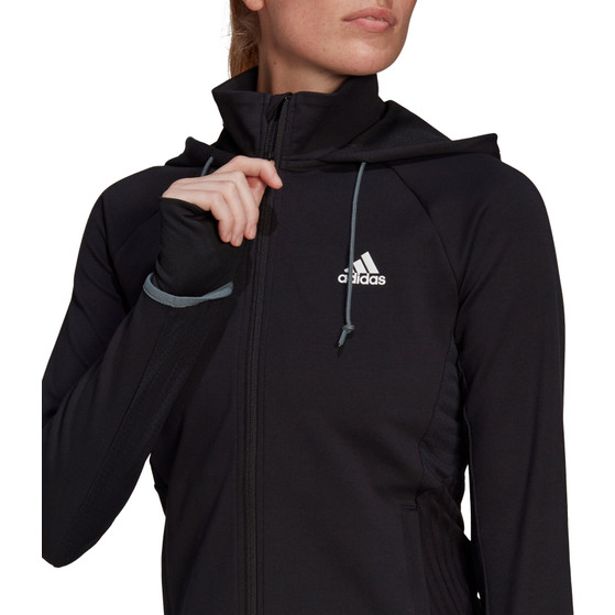adidas D2M Full-Zip Hoodie Damen