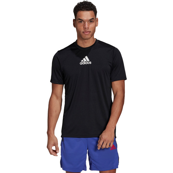 adidas D2M 3-Stripes Back Shirt Men