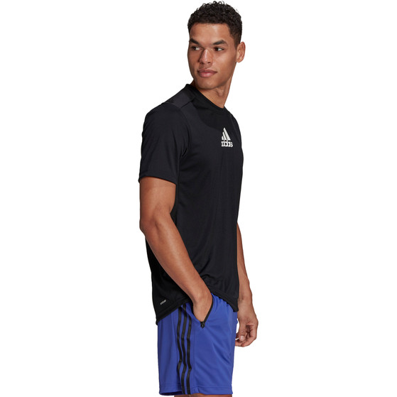 adidas D2M 3-Stripes Back Shirt Men