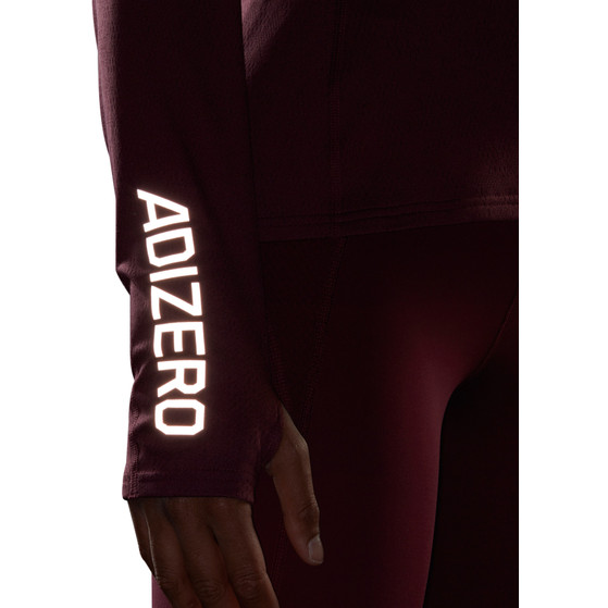 adidas Adizero Half-Zip Shirt Herren