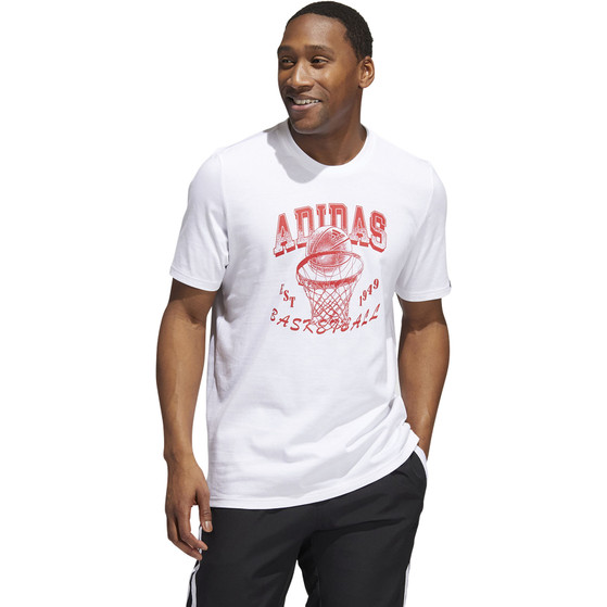 adidas aWorld Hoops Tee Men