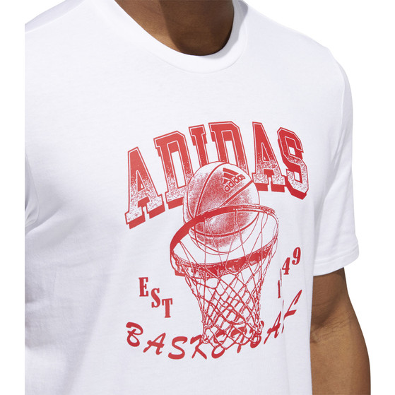 adidas aWorld Hoops Tee Men