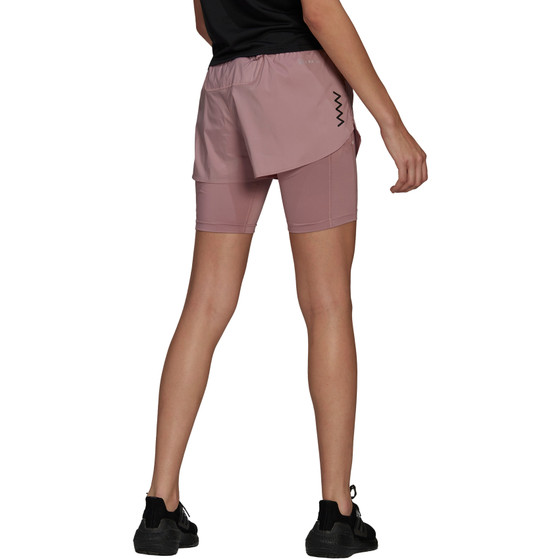 adidas Fast Running 2in1 Short Damen