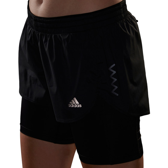 adidas Fast Running 2in1 Short Damen