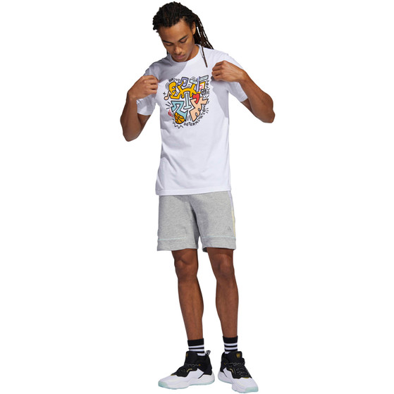 adidas Donovan Mitchell Cotton Short Men