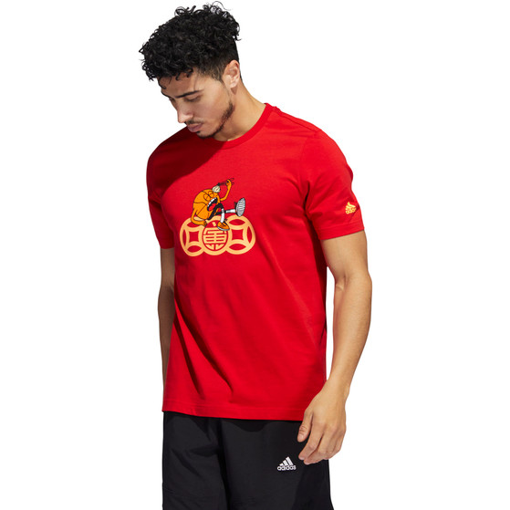 adidas Posting Up Basketball Shirt Men