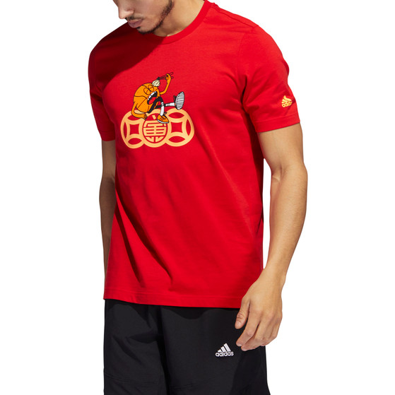 adidas Posting Up Basketball Shirt Men