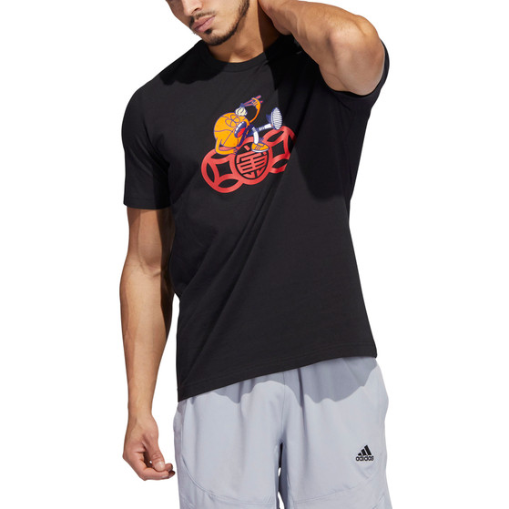 adidas Posting Up Basketball Shirt Men