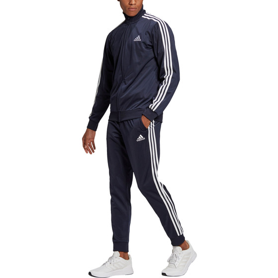 Adidas essentials tracksuit mens hot sale