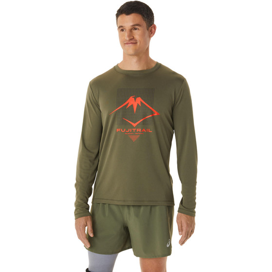 ASICS Fujitrail Logo Longsleeve Herren