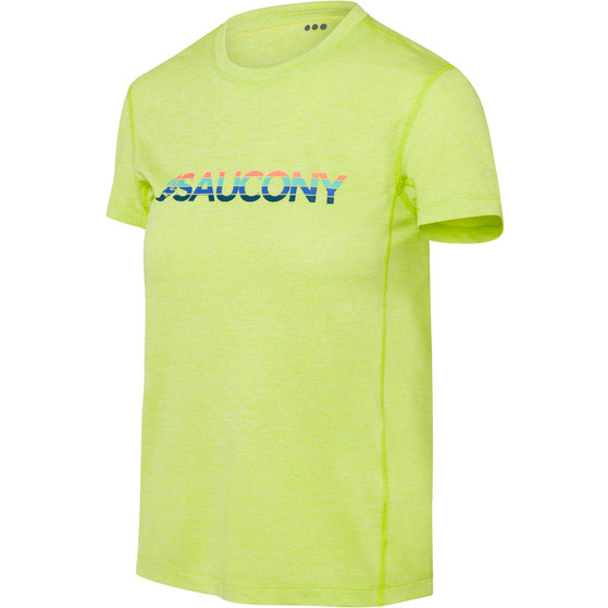 Saucony Stopwatch Graphic Shirt Damen