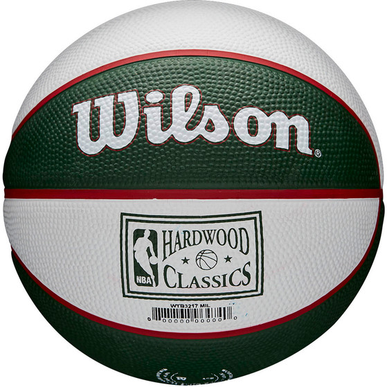 Wilson NBA Team Retro Milwaukee Bucks
