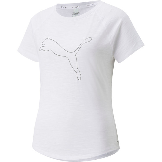 PUMA Run 5K Logo Shirt Dames