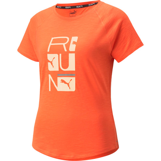PUMA Run 5K Logo Shirt Damen
