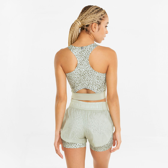 PUMA Run High Shine Crop Tank Dames