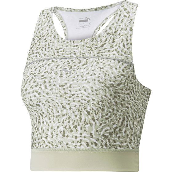 PUMA Run High Shine Crop Tank Dames