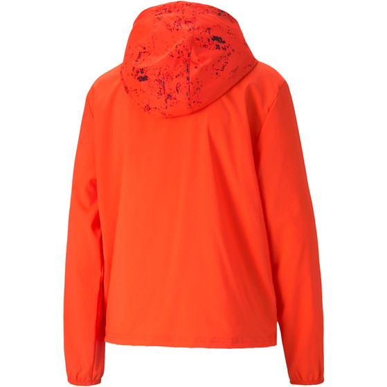 PUMA Run Graphic Hooded Jacke Damen