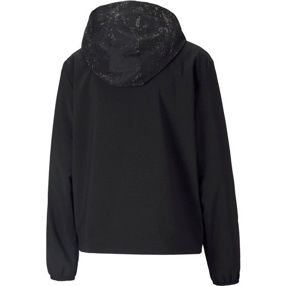 PUMA Run Graphic Hooded Jacke Damen