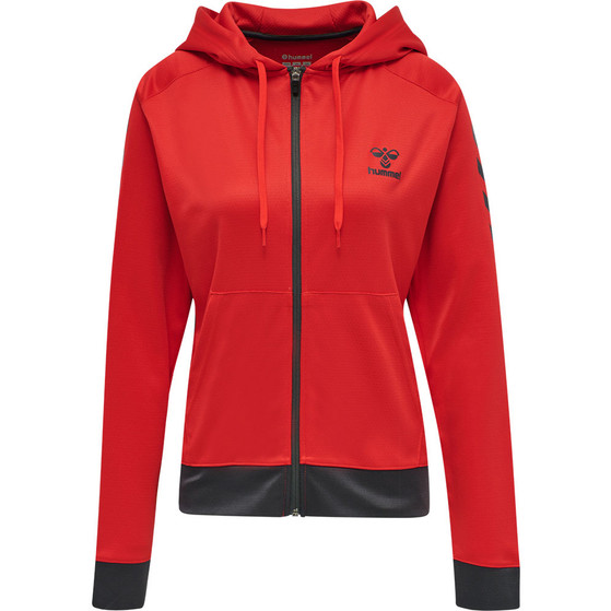 Hummel Action Poly Zip Hoodie Women