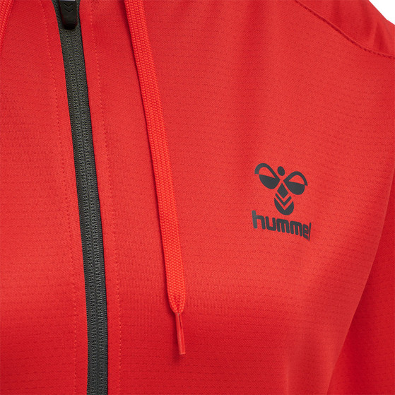 Hummel Action Poly Zip Hoodie Women