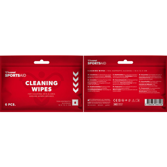 Hummel First Aid Cleaning wipes