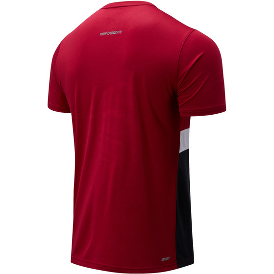 New Balance Striped Accel Shirt Herren
