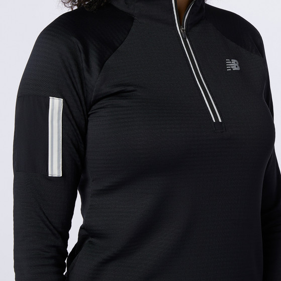 New Balance Heat Half Zip LS Women