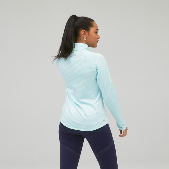 New Balance Heat Half Zip LS Damen