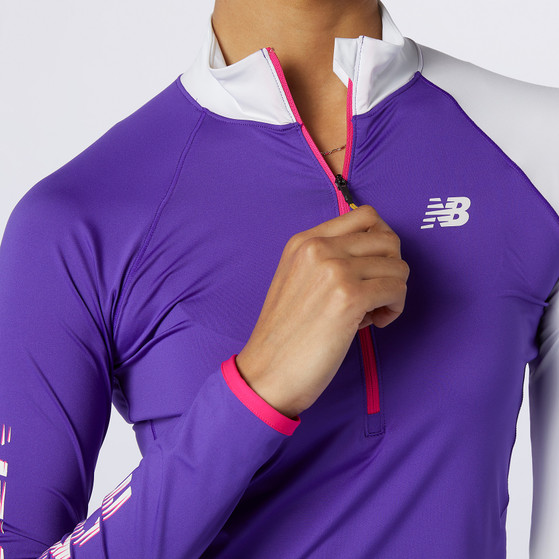 New Balance Flight Halfzip LS Women