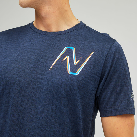 New Balance Graphic Impact Run Shirt Men