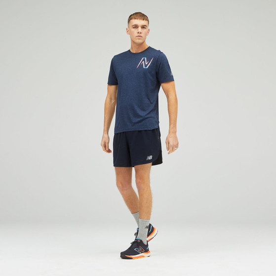 New Balance Graphic Impact Run Shirt Men