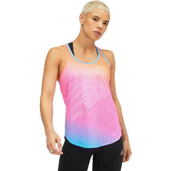 New Balance Printed Accelerate Tank Dames