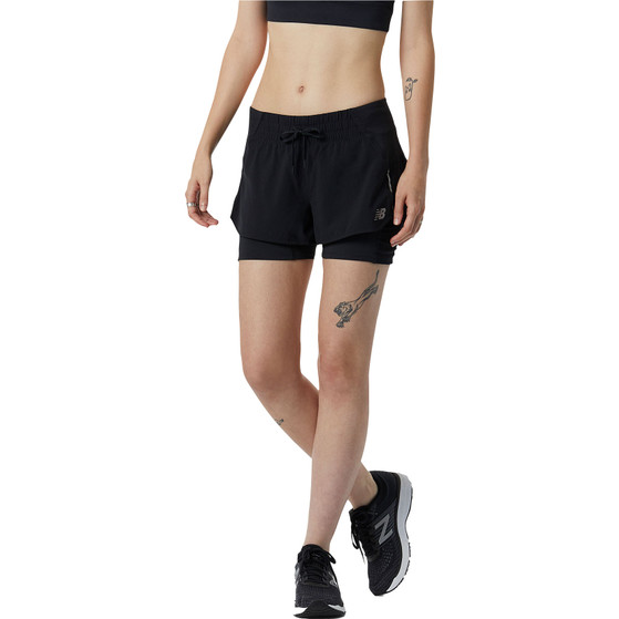 New Balance Impact 2in1 Löparshorts Dam
