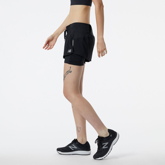 New Balance Impact 2in1 Löparshorts Dam