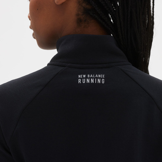 New Balance Heat Grid Half-Zip Longsleeve Dames