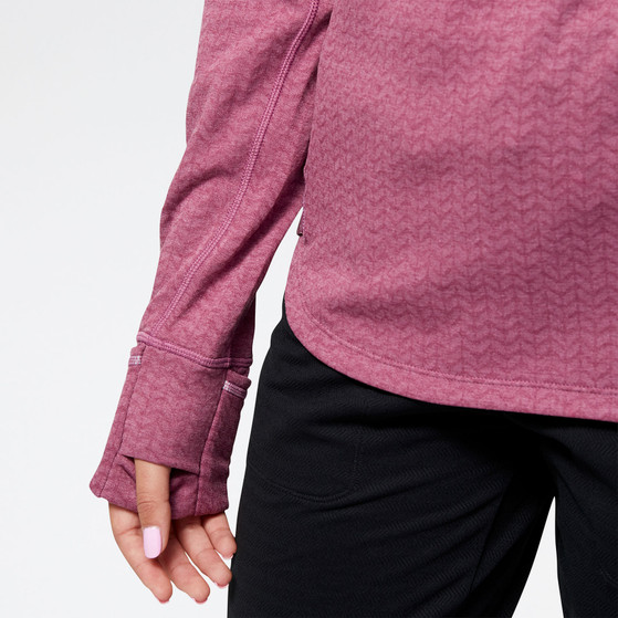 NEW BALANCE HEAT HALF ZIP Longsleeve DAMEN