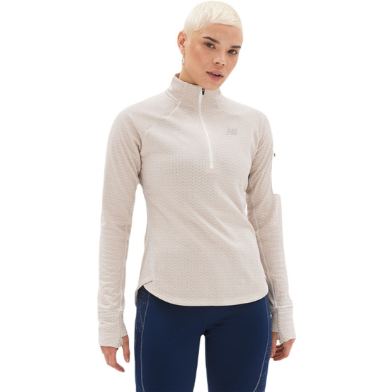 NEW BALANCE HEAT HALF ZIP Longsleeve DAMEN