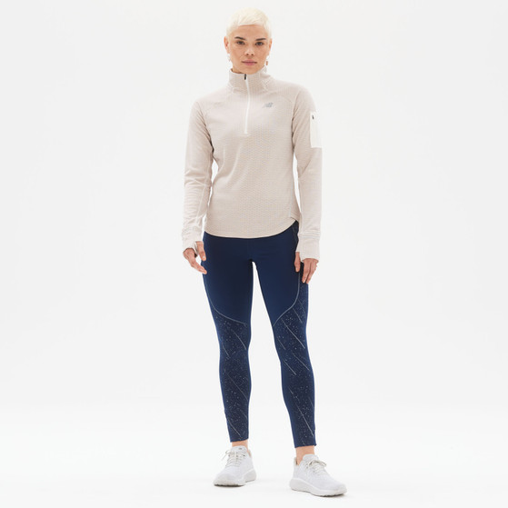 NEW BALANCE HEAT HALF ZIP Longsleeve DAMEN