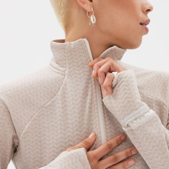 NEW BALANCE HEAT HALF ZIP Longsleeve DAMEN