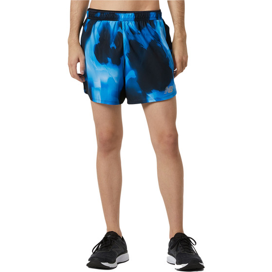 New Balance Printed Run 5" Short Herren