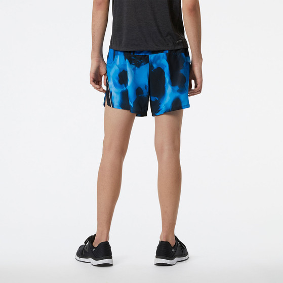 New Balance Printed Run 5" Short Herren