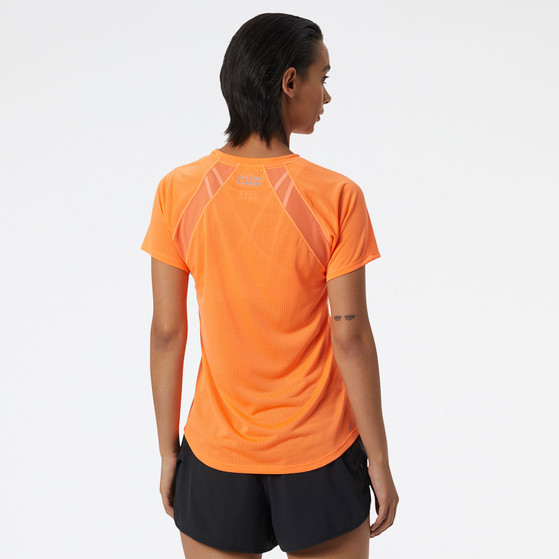 New Balance Printed Imp. Run Shirt Damen