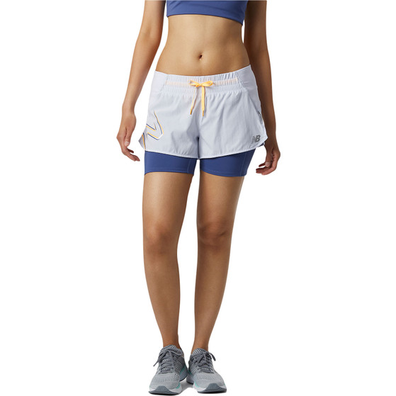 New Balance Impact Run 2in1 Short Damen