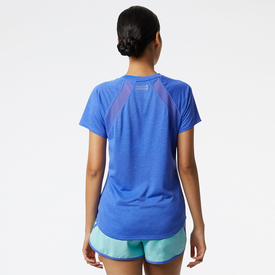 New Balance Printed Imp. Run Shirt Damen