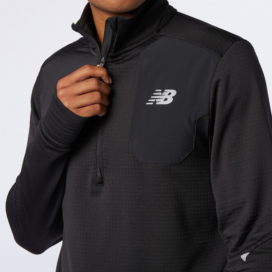 New Balance Impact Grid Half-Zip Longsleeve Men