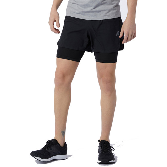 New Balance Q Speed 2in1 5" Short Herren