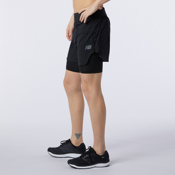 New Balance Q Speed 2in1 5" Short Herren