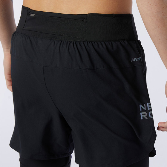New Balance Q Speed 2in1 5" Short Herren