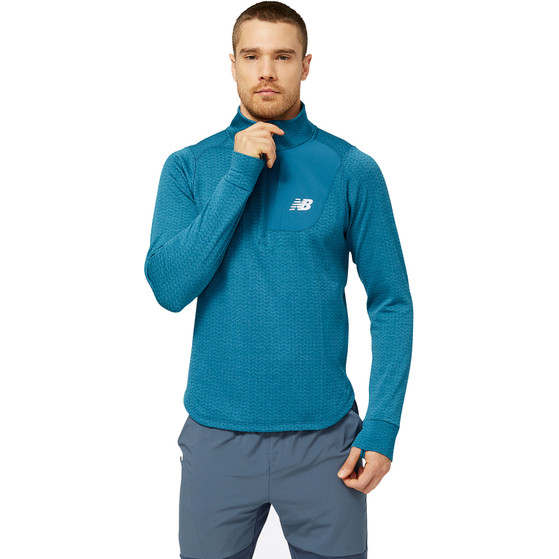 NEW BALANCE HEAT HALF ZIP Longsleeve Herren
